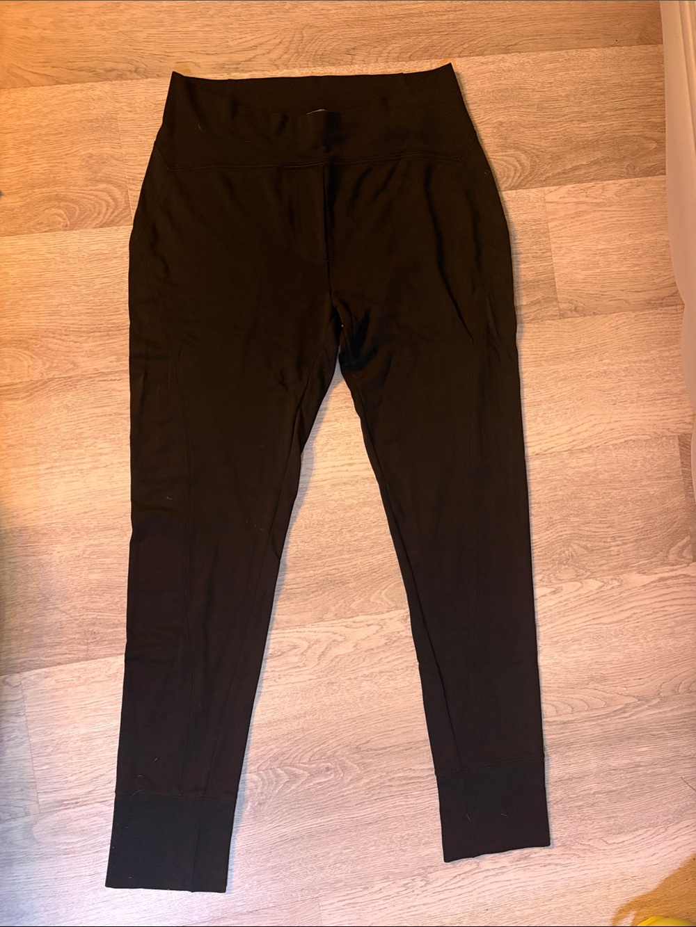 Alexander McQueen Black High-Waist Leggings